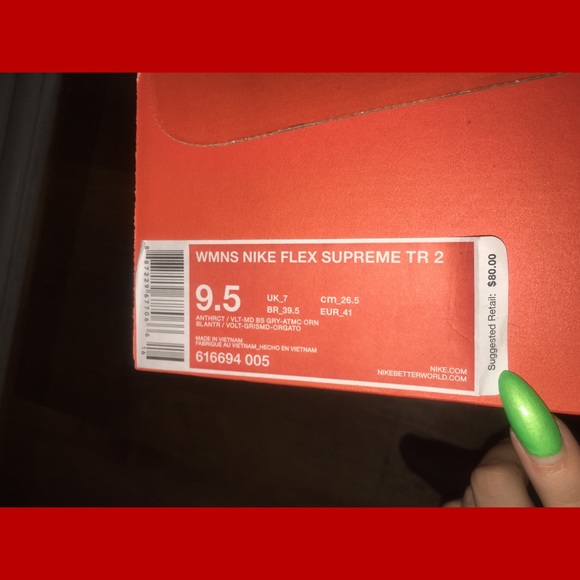 Nike Flex Supreme Athletic Sneakers - Picture 5 of 6